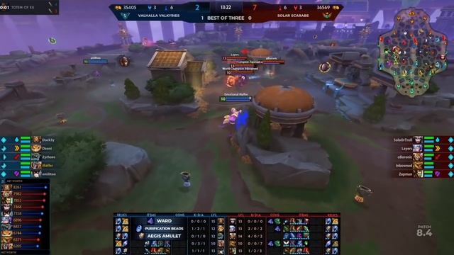 SMITE Pro League Phase 1 Week 1 Solar Scarabs vs Vahalla Valkyries смотреть онлайн