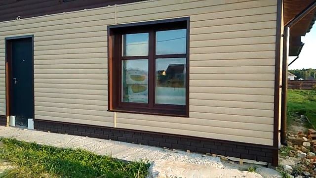 Обшивка сайдингом деревянного дома смотреть онлайн