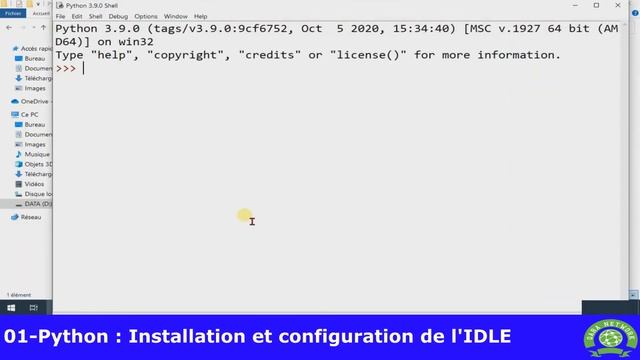 01 - Python [ Darija ] : Installation et configuration de l'IDLE смотреть онлайн
