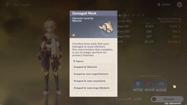 Main Character Ascension *2 Stars (Getting Brilliant Diamond Fragments) - Genshin Impact смотреть онлайн