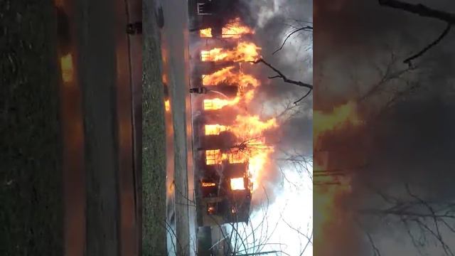 Ликино-Дулёво 27.04.17 Пожар смотреть онлайн