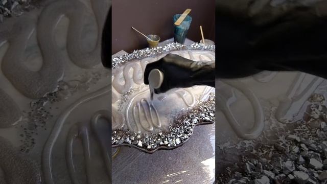 Жеода из эпоксидной смолы смотреть онлайн