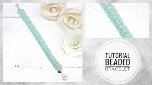#МК - Браслет из бусин и бисера | #Tutorial - Beaded bracelet