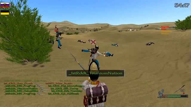Napoleonic Wars - NA Hardcore Line Battles 11/27/12 - 1st Reddit Brigade part 1 смотреть онлайн