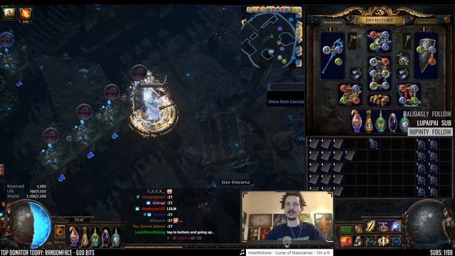 [PoE] Stream Highlights #413 - 84 House of Mirrors gamble (5000+ exalt value) смотреть онлайн