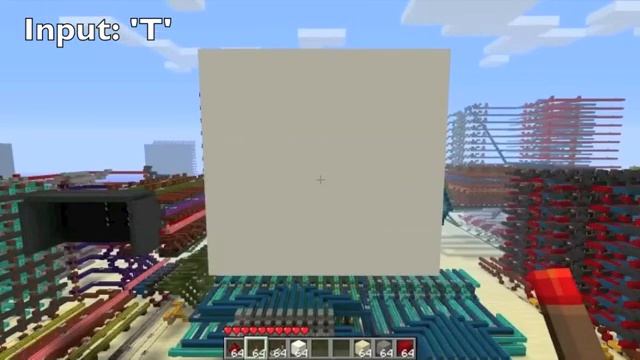 Minecraft CPU - Hello World and Word Processing Demo смотреть онлайн
