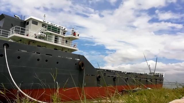 M.V. CITY-59 departure from HEZ jetty #ship #inland #bd #coaster смотреть онлайн