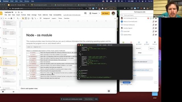 CSCI4208 - Lecture 16: Node - Core Modules смотреть онлайн