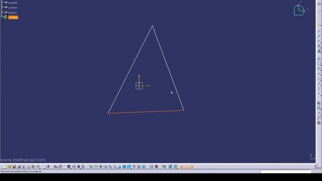CATIA Basic #1 - Sketcher | CATIA Tutorial | Learn CAD Modelling | CAD смотреть онлайн