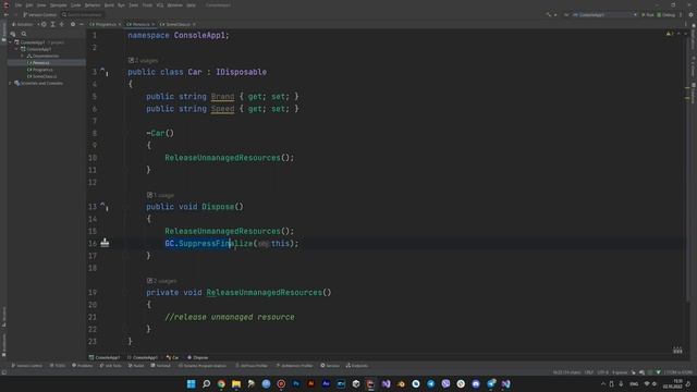 C# - Dispose, Deconstruct - 121 смотреть онлайн