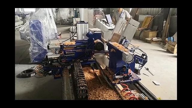 Токарный центр с ЧПУ с автоматической загрузкой заготовок Beaver 12D3 AUTO | Точим балясину смотреть онлайн