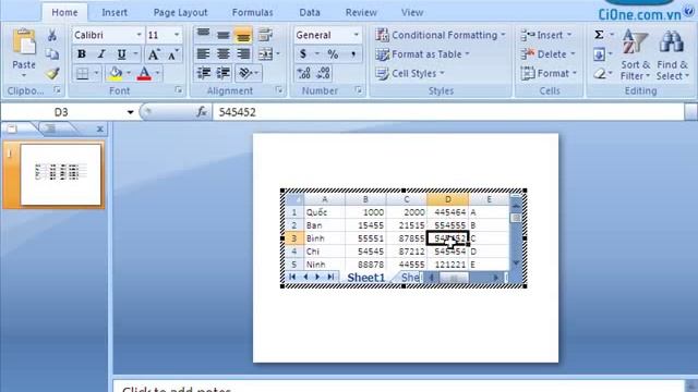 Chèn và cập nhập nội dụng từ Excel vào PowerPoint смотреть онлайн