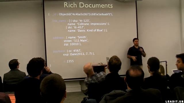 Database Month! 10gen CTO Eliot Horowitz, MongoDB: Scalable & Agile Document DB смотреть онлайн