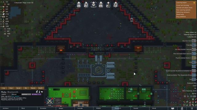 Rimworld Game 41 part 24 (endgame 3/3) Launching Ship смотреть онлайн