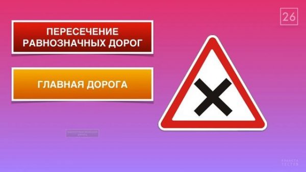 ТЕСТ ПО ПДД. Предупреждающие знаки ППД!