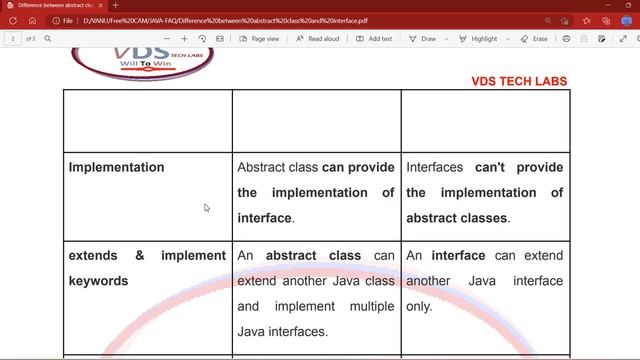 #java #abstract #interface Difference between abstract class and interface смотреть онлайн