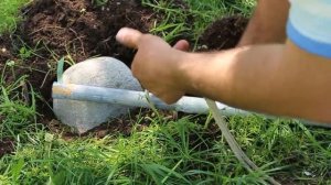Как вытащить трубу из земли очень просто