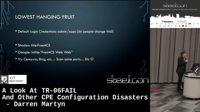 A Look At TR-06FAIL And Other CPE Configuration Disasters by Darren Martyn смотреть онлайн