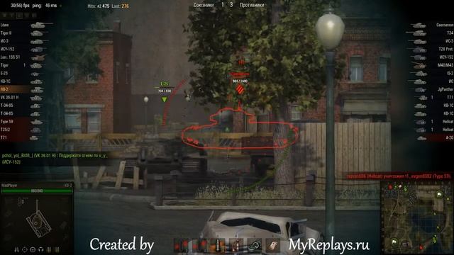 WOT: Live Oaks - KV-2 смотреть онлайн