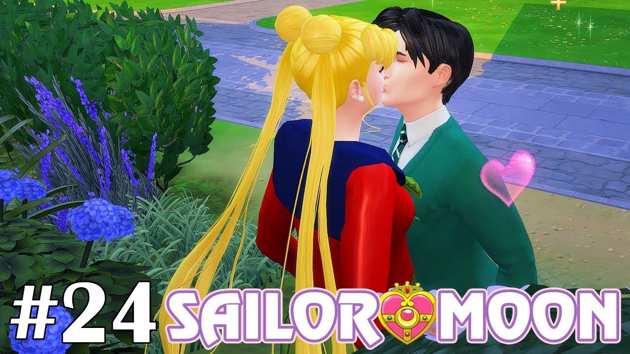 День влюблённых - The Sims 4 - Sailor Moon #24 смотреть онлайн