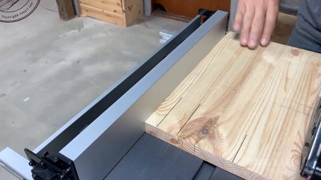 Milwaukee M18 FTS 210 Cordless Table Saw / Unpacking &Test Cuts / Making Raised Panel Cabinet Door смотреть онлайн