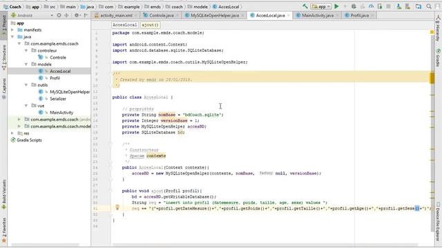 Tutorial Android n°8 base de données locale SQLite смотреть онлайн