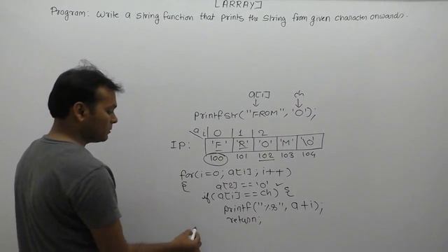 Write A Program To Print a String From Given Character Onwards|start printing from given char|Par82 смотреть онлайн