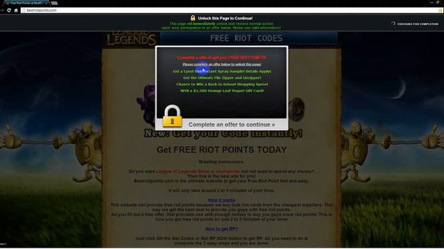 Free Riot Points [Proof] - League of Legends- July 16 2013- Free Riot Point Codes смотреть онлайн