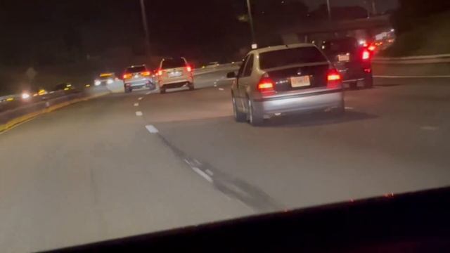 Spotted Toyota Grand Highlander 2024 at night смотреть онлайн