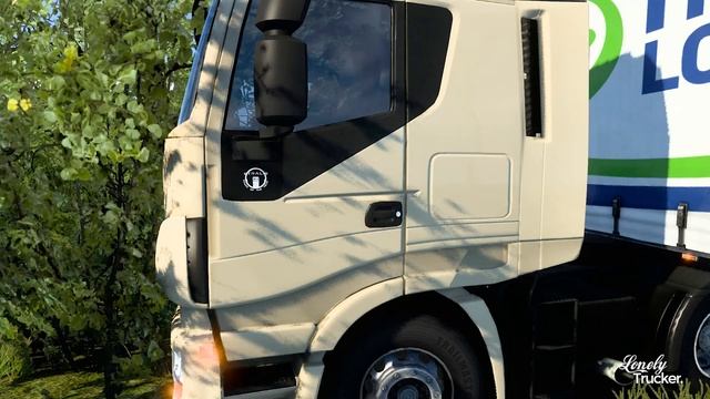 ETS2 1.43 Gameplay | Truck Driver Down...Helping A Trucker In Distress смотреть онлайн