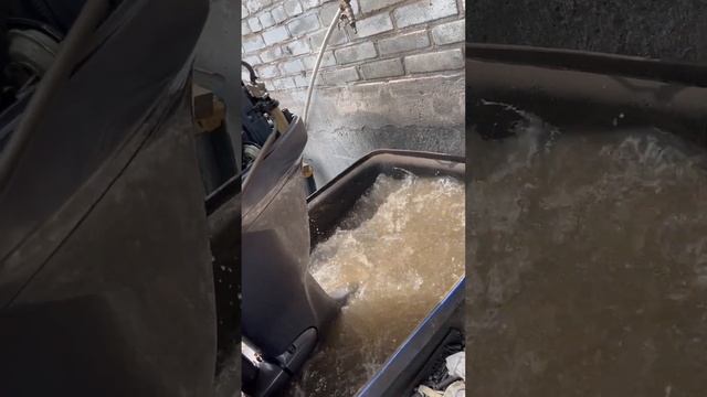 РАБОТА ЛОДОЧНОГО МОТОРА YAMAHA F 95, НОГА Х 635 смотреть онлайн