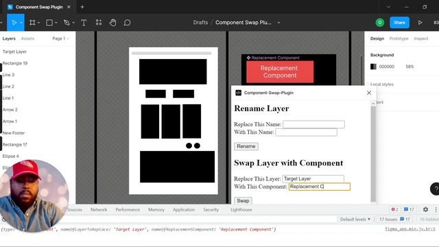 Change Layer Names & Swap Layers With Components Using Figma Plugin смотреть онлайн