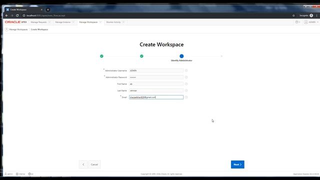 How to Create Workspace on Oracle Apex local Environment | | Apex смотреть онлайн