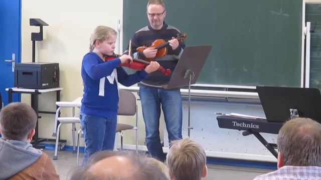 Vorspiele экзамен по классу скрипка,Bocholt,2015