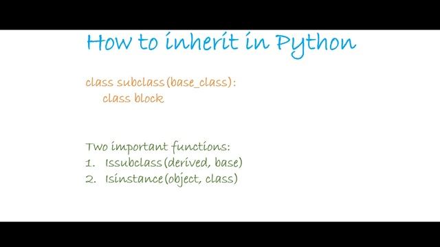 Python Advanced Training - Tutorial 2 - Inheritance with examples смотреть онлайн