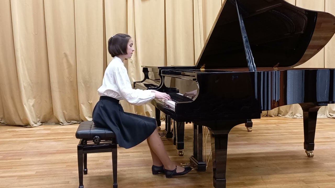 Ф. Лист - «Метель», исп. Соловьёва Екатерина (6 класс) смотреть онлайн