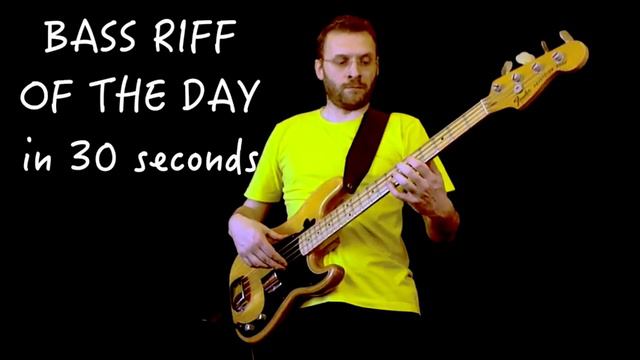 Cover di Basso Billie Jean Bassline (Michael Jackson) Bass Riff of the Day in 30 seconds giorno 154 смотреть онлайн
