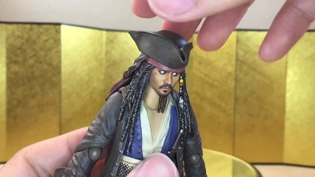 S.H.Figuarts Jack Sparrow Pirates of the Caribbean Disney Unboxing review & Comparison смотреть онлайн