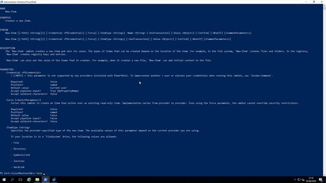 Providers - Managing files, registry, certificates - [#5] PowerShell for IT Professionals смотреть онлайн