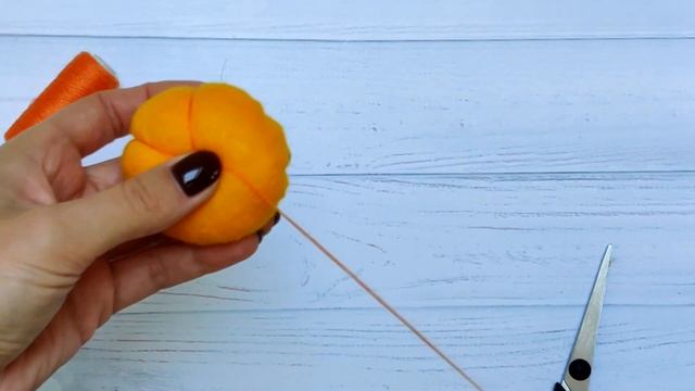 Тыква из фетра своими руками: осенний декор на Хеллоуин/ DIY Helloween pumpkin смотреть онлайн