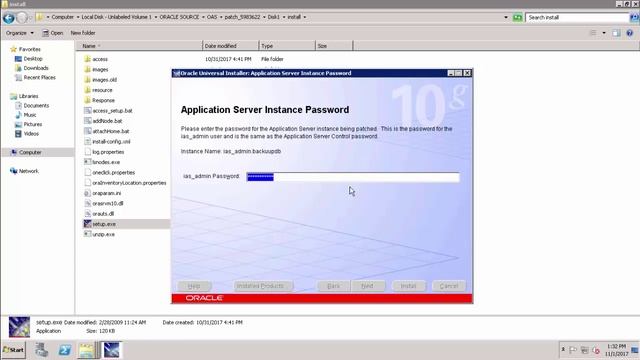 Install and configure Oracle Application Server 10g and Apply patch_5983622 смотреть онлайн