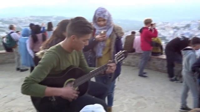 Zina - Babylone Acoustic Cover in Chefchaouen The Blue Pearl смотреть онлайн