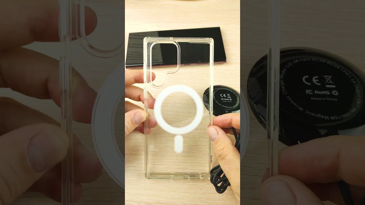 Если у тебя Samsung, а ты хочешь Apple MagSafe беспроводную зарядку, то используй этот чехол смотреть онлайн