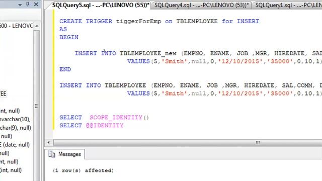Part 6 Last generated identity column value смотреть онлайн