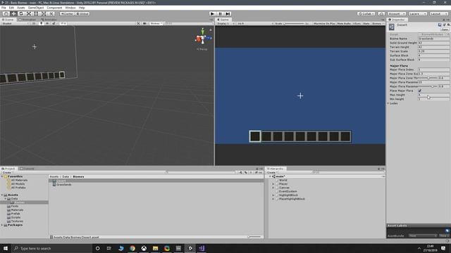 Make Minecraft in Unity 3D Tutorial - 20 - Basic Biomes смотреть онлайн
