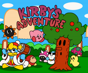 Kirby's Adventure этап 7 конец радуги этап 8 фонтан снов ФИНАЛ прохождения Dendy Денди NES Nintendo