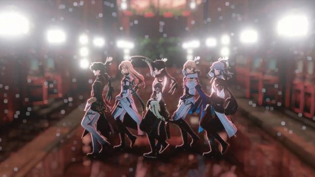 【Honkai: StarRail MMD】Queencard - Yinyuejun x Jingyuan x Blade x Gepard x Luocha смотреть онлайн