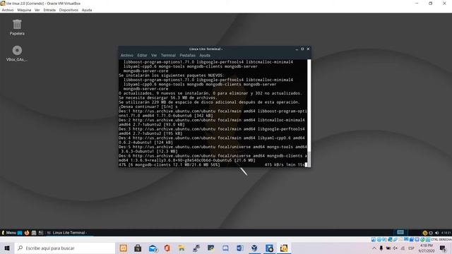 Instalación de mongoDB en Linux Lite смотреть онлайн