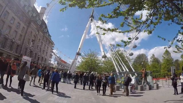 9 Мая. Лондон.Имперский Военный Музей.Прогулка вдоль Темзы.Мистер Бин )