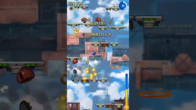 [iOS/Android] Sonic Jump Fever - Mechanical Zone смотреть онлайн